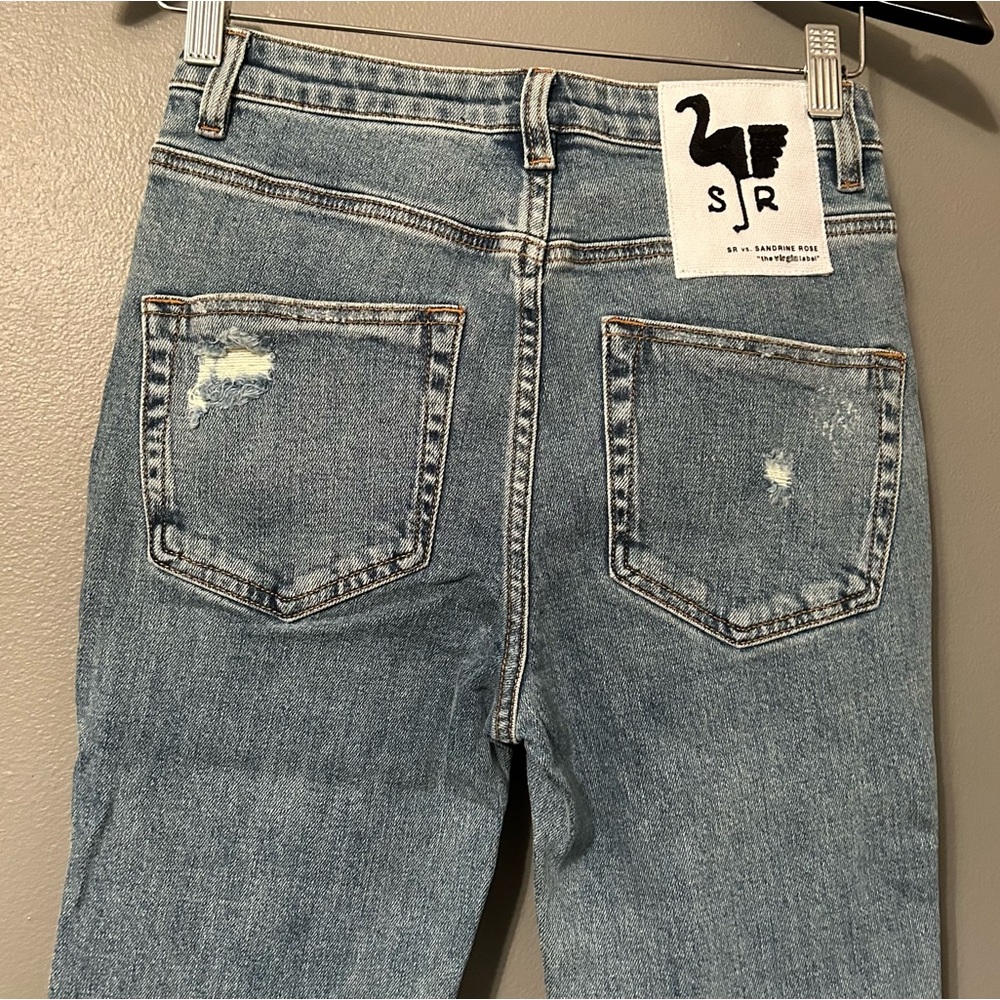 NWT Free People Sandrine Rose Sz 26 Original Wash Straight Fit Jeans! - Picture 12 of 14